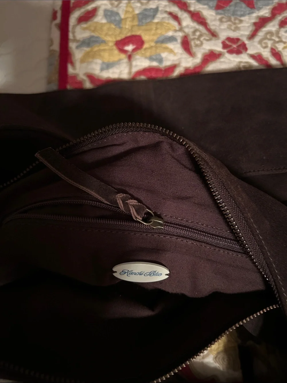 Kimchi Blue Black Suede Shoulder Bag